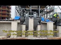 공기 배기관 선풍기들